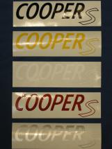 ケントガレージ　オリジナル  COOPER S　デカール